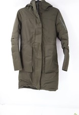 Lululemon Jacket Womens 2 Winter Warrior Parka Down Full Zip Hooded Dark Olive