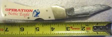 1 ad Frost Cutlery Operation Noble Eagle folding pocket knife military VTG rare