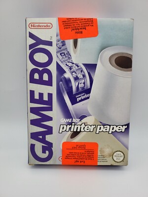 Nintendo Game Boy Printer Paper Drucker Papier OVP *Blitzversand* NEU