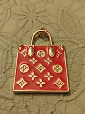 Louis Vuitton LV Zipper Pull Charm-Red