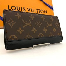 New IC Louis Vuitton Monogram Macassar Portefeuille Braz NM Black