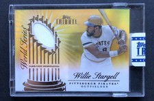Willie Stargell 2012 Topps Tribute Game Used World Series Jersey Patch 2/15 Gold