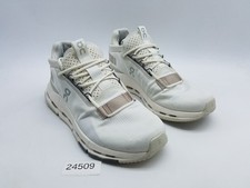 On Cloudnova Swiss Engineering Men's Size 8.5 Running Shoes White Khaki