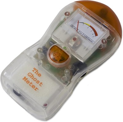 The Ghost Meter EMF Sensor, Transparent 4'' x 6'' x 1'', 