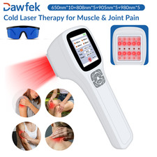 Cold Laser Physiotherapy Device 2.5W 25 Diodes 1-10000Hz Adjustable 980nm