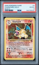 Pokémon Charizard Base Set 2 Holo Rare 4/130 PSA 4  on eBay