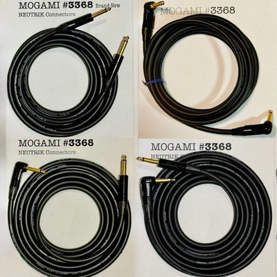 Mogami 3368 Guitar Cable | Choose Length & Neutrik Plug | Assembled in Tokyo