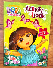 Dora the Explorer Coloring Activity Book Let's Play - Stickers 2012