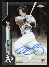 2020 TOPPS CHROME SEAN MURPHY RA-SM ROOKIE AUTOGRAPHS BASEBALL OAKLAND ATHLETICS