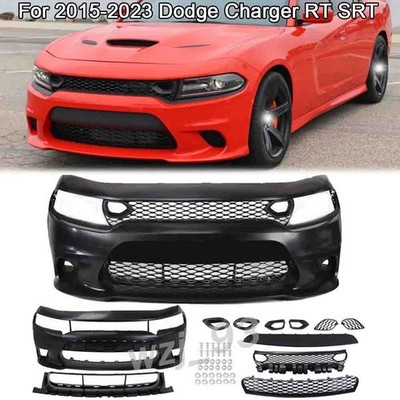 Front Bumper Cover Assembly For 2015-2021 Dodge Charger Scat Pack SRT Hellcat