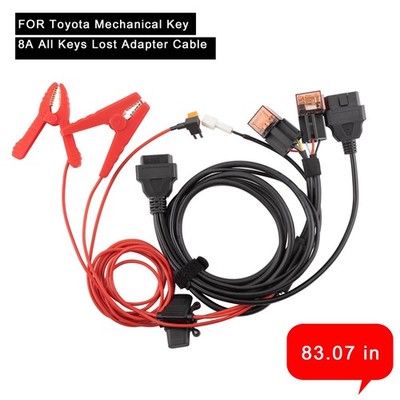 KEYDIY For Toyota 8A (BA) 4A all-lost All Keys Lost Adapter Cable for KD-X4