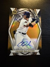 Chase Delauter -2022 Bowman Draft Invicta Orange Refractor Auto /25 🔥🔥🔥