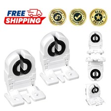 AC 250V T8 Fluorescent Light Holder G13 Base - Reliable  Stylish 2-Piece Set