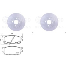Kits de frein Hyundai I20