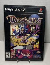 Disgaea Hour of Darkness PS2 Manual Tested Replacement Case••