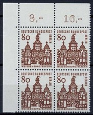 Berlin Nr. 249 postfrisch Eckrandviererblock Ecke 1 ungefaltet 292