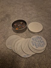 Drink Game Tin With Dice Gift Set Adults Alcohol Teen University Travel