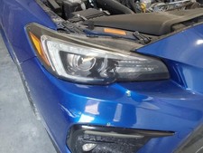 Used Right Headlight Assembly fits: 2019 Subaru Wrx LED STI w/o red accent grill