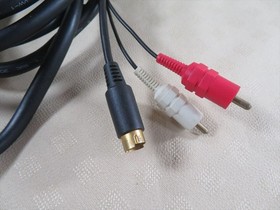 Dreamcast SEGA DC stereo av S cable Japan official game authentic jp for parts