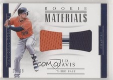 2018 Panini National Treasures Rookie Materials Dual 25/99 JD Davis #RM-JD wk1