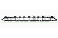 Prasco AD1222120 Gitter StoßStange Vorne Mitte Unten Schwarz Audi - A1 - Mod. 07