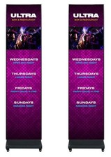 American DJ WMS2 Media Sys DC w/(4) WMS2 LED Panels+(2) Novastar Processors+Case