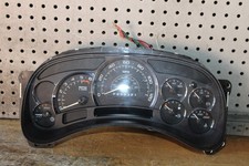 03-06 Cadillac Escalade Ext Chrome Instrument Gauge Cluster Speedometer Oem 03-06 Cadillac Escalade Ext Chrome Instrument Gauge Cluster Speedometer Oem