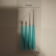 Bead Landing TOOLS 4-PIECE BEAD REAMER SET Diamond Tipped Professional Quality