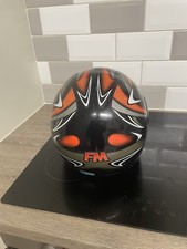 FM Motorcycle Helmet - Full Face Used Condition Size 64