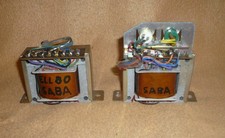 2x Ausgangs Übertrager Saba Mainau Stereo Radiotruhe Musiktruhe