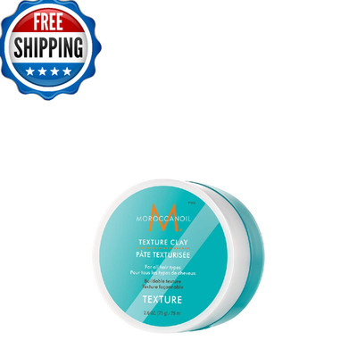 Moroccanoil Texture Clay, 2.6 Fl. Oz - Firm Hold, Matte Finish Styling