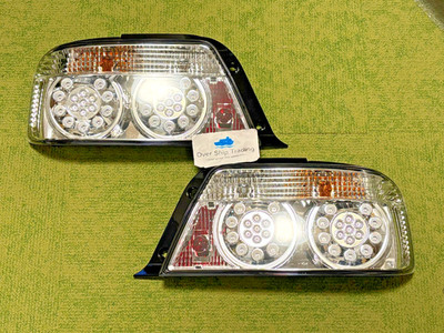 【zhongjingjiang577】タリアセン 8灯 1996-2001 Toyota Chaser JZX100 Clear Chrome LED Tail Light Lamp