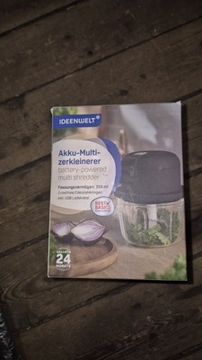 Rossmann Ideenwelt Akku Multizerkleinerer Neu