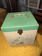45 record case vintage Amfile Platter Pak 1960  s Large Size Great Retro Nice