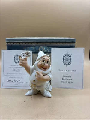 Lenox Classics SNOW WHITE & THE SEVEN DWARFS “DOC” Disney ShowCase W/ COA - Image 1 of 4