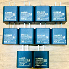 LOT OF 10 - Original Samsung 25W EP-T2510 Super Fast Wall Charger USB-C