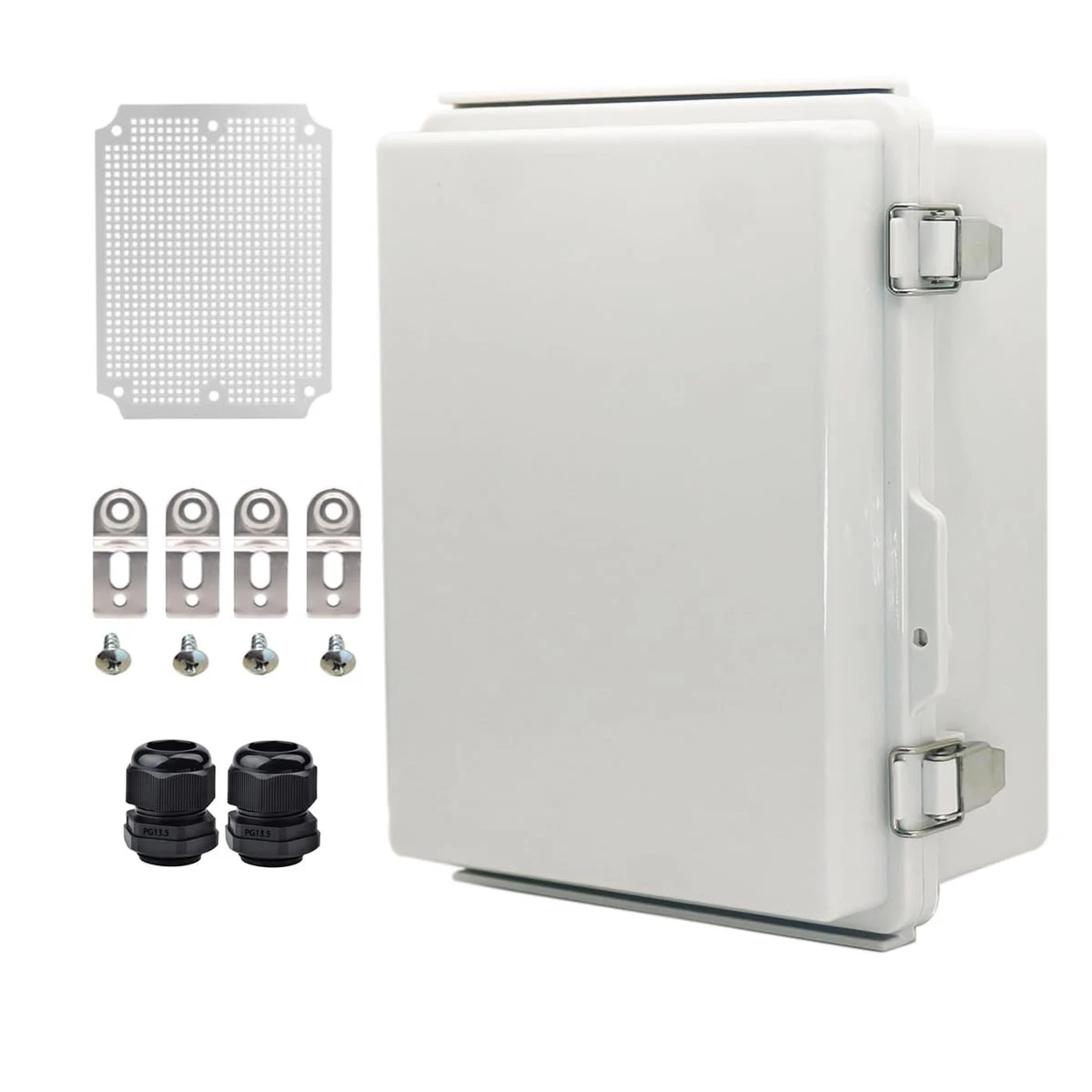 Intermatic 2T511GA Contenitore Elettrico Esterno In Acciaio – Grigio, 14x24x9 Cm