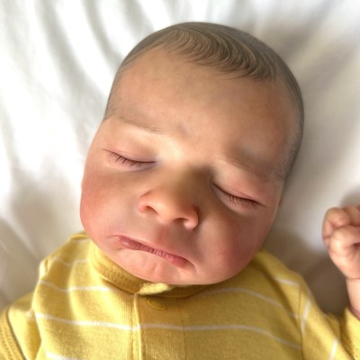 Reborn Milan Newborn Baby Boy Doll by Olga Auer Limited Edition