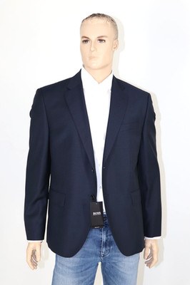 HUGO BOSS Sakko Jacket, Mod. Jeckson, Gr. 98 / US 40L, Regular Fit, Dark Blue