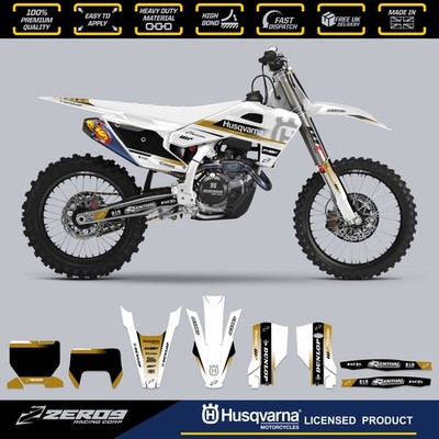 HUSQVARNA MOTOCROSS GRAFIK MX GRAFIK AUFKLEBER STICKER TC FC TE FE VEGA MIT B/G