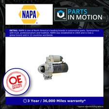 Starter Motor fits BMW X7 M50d G07 3.0D 2019 on B57D30C NAPA 12418589891 Quality
