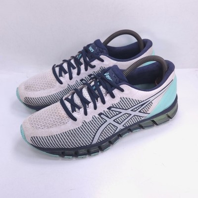 ASICS Gel-Quantum 360 Athletic Running Shoe Womens Size 9 T6G6N White Blue