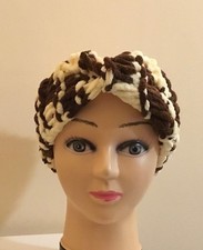 Fascia per capelli, paraorecchie fatta a mano, lilla
