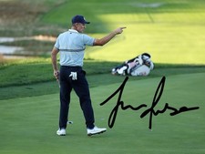 Justin Rose&nbsp;Signed Autograph 6X4 PHOTO Pre Print Ryder Cup 2025