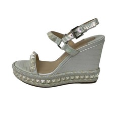 CHRISTIAN LOUBOUTIN - Pearl White Pink Multi Leather Hardware Chemical Fiber