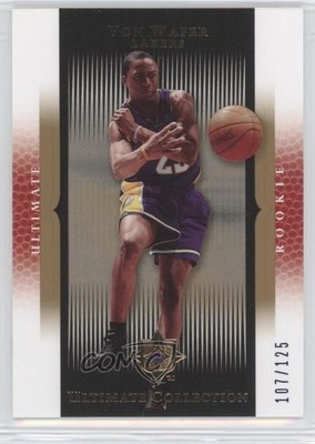 2005-06 Ultimate Collection Ultimate Rookie Blue 107/125 Von Wafer #131 9cy
