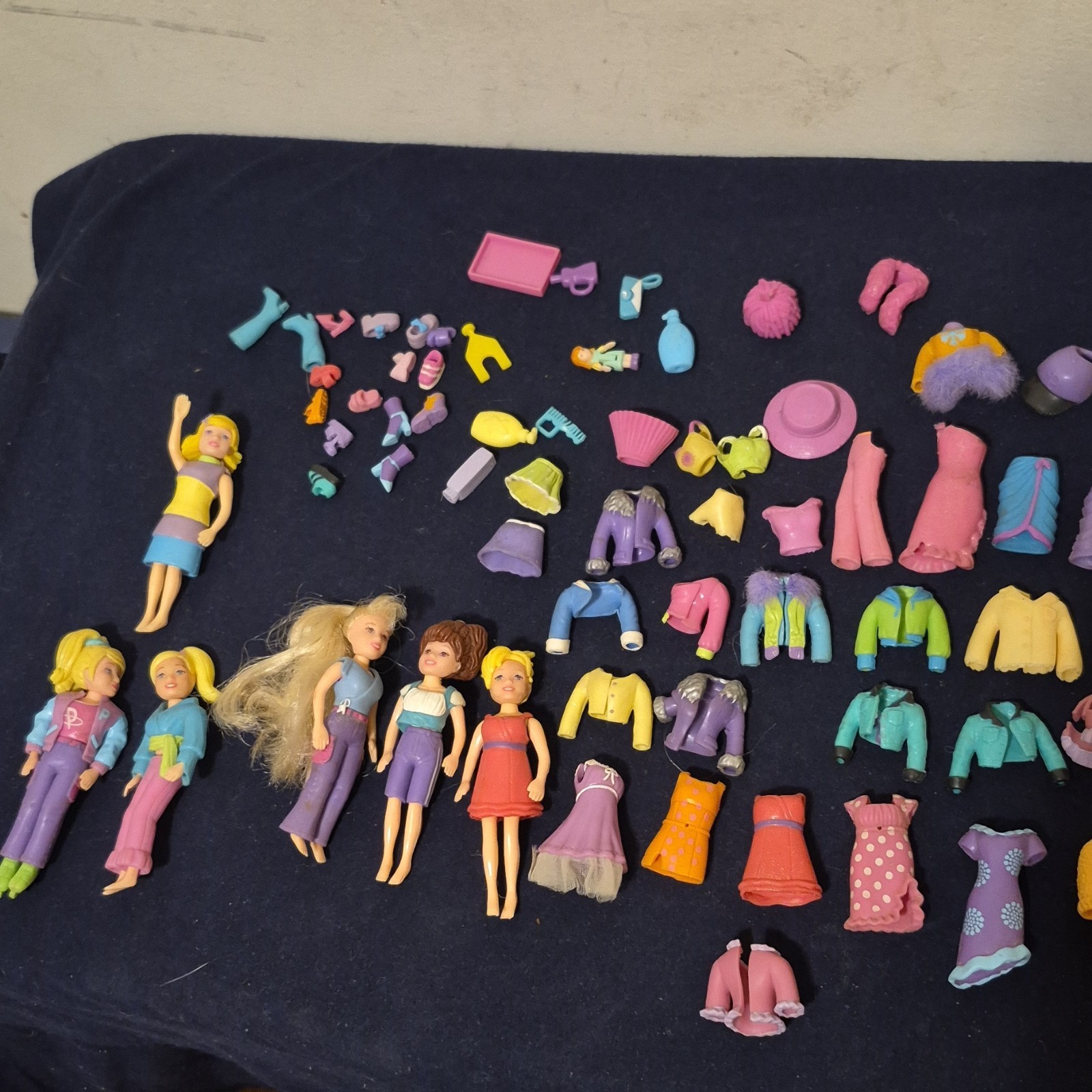 Lot With 50+ Removable Clothes & Accessories