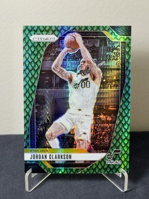 2024-25 Panini Prizm Jade Dragon Scale Prizm /48 Jordan Clarkson #3 NY Knicks