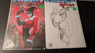 HARLEY QUINN 1 MICHAEL TURNER VARIANT SET ASPEN Comics + Others (5 Issue Lot)