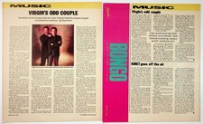 1987 Virgin Records Music Industry Article Jeff Ayeroff Jordan Harris KMET Bongo